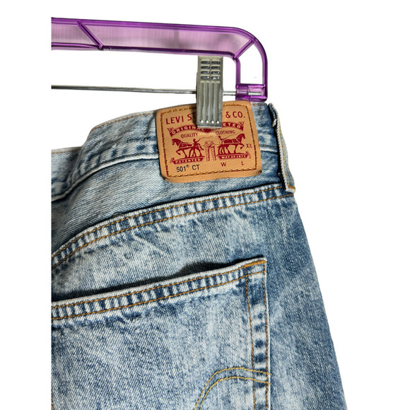 Levi's 501 CT Distressed Vintage Wash Button Fly Short  31 - Picture 4 of 4